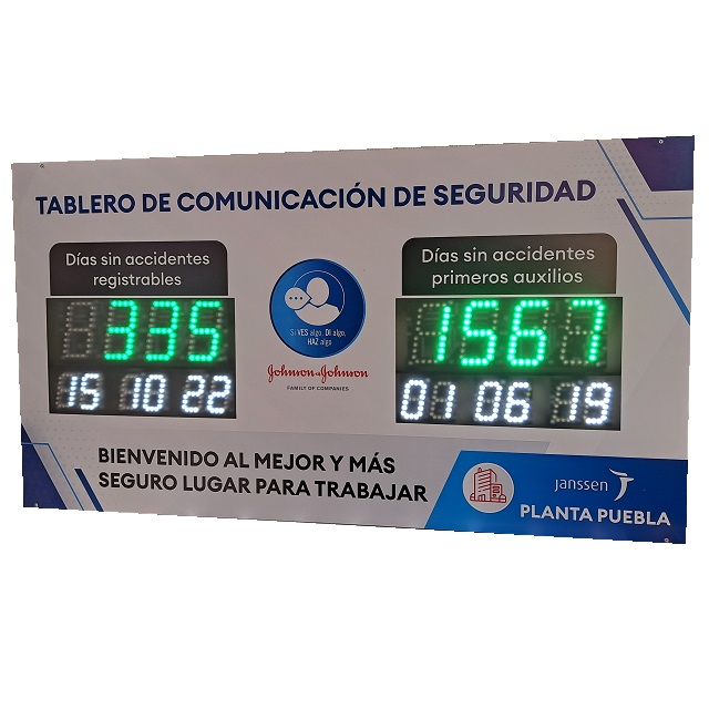 Contadores de Días Sin Accidentes